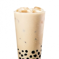 블랙밀크티+펄(ice)