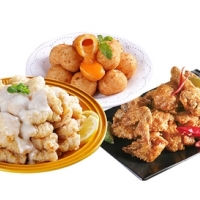 매운간장（뼈）＋레몬크림탕슈（안심）＋로제크림치즈볼