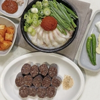 토종순대300g+국밥1