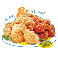 황금올리브치킨™닭다리반반