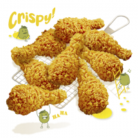 황금올리브치킨™닭다리