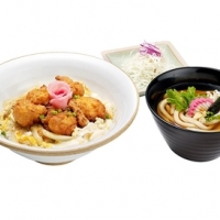 치킨가라아게동 정식
