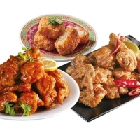 매운간장（뼈）＋양념（뼈）＋텃만꿍멘보샤
