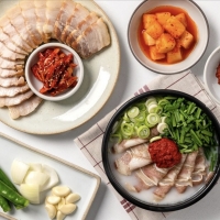 보쌈수육200g+국밥1