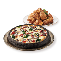 피자+반마리 SET