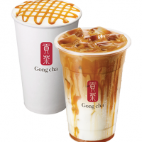 카라멜 카페라떼 