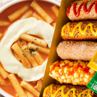 명랑한 로제떡볶이 세트