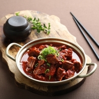 매운 돼지 갈비찜 3~4人