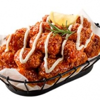 더블팝 순살 양념