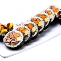 숯불떡갈비김밥