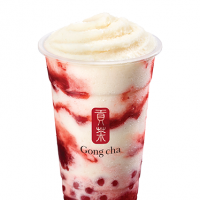 딸기 쥬얼리 요구르트 스무디