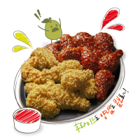 황금올리브치킨™ 콤보 반반