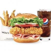갈릭바베큐치킨버거 세트