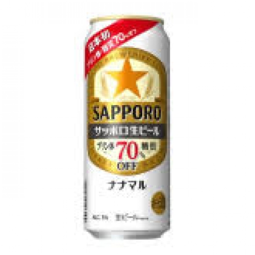 엠즈)삿포로생맥주70%캔500ml(New)